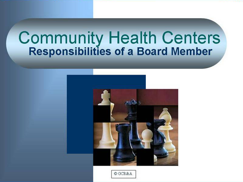 Responsibilities of a Board Member